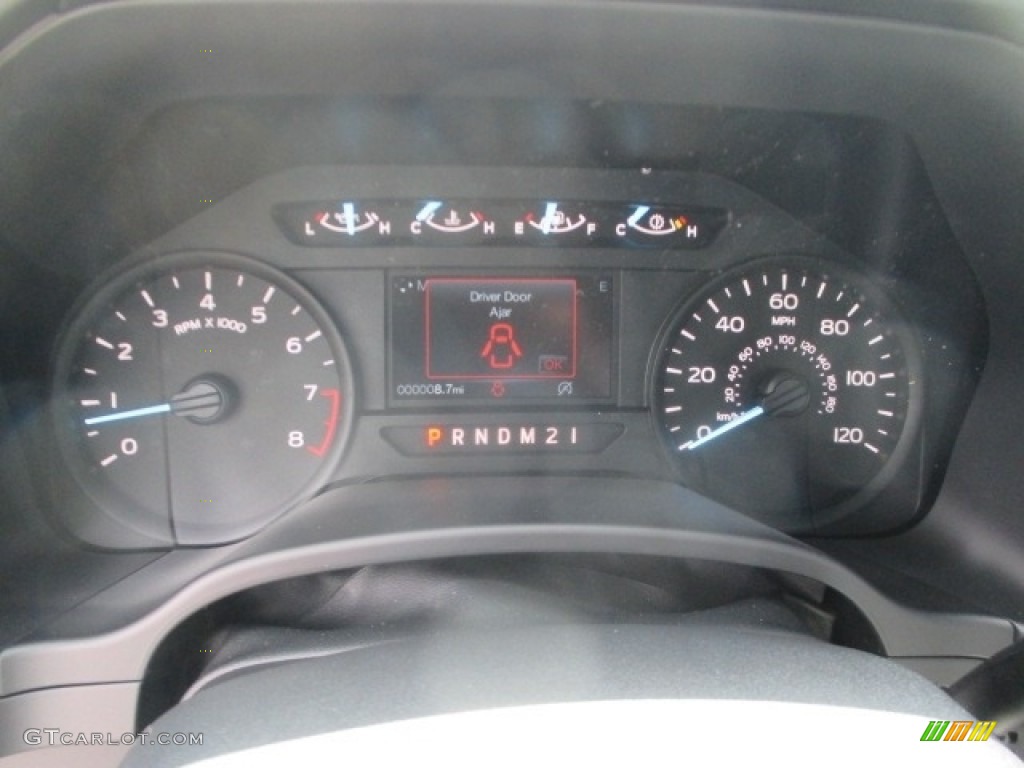 2018 F150 XL Regular Cab - Ingot Silver / Earth Gray photo #6