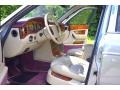 2000 Rolls-Royce Silver Seraph Cream/Burgundy Interior Interior Photo