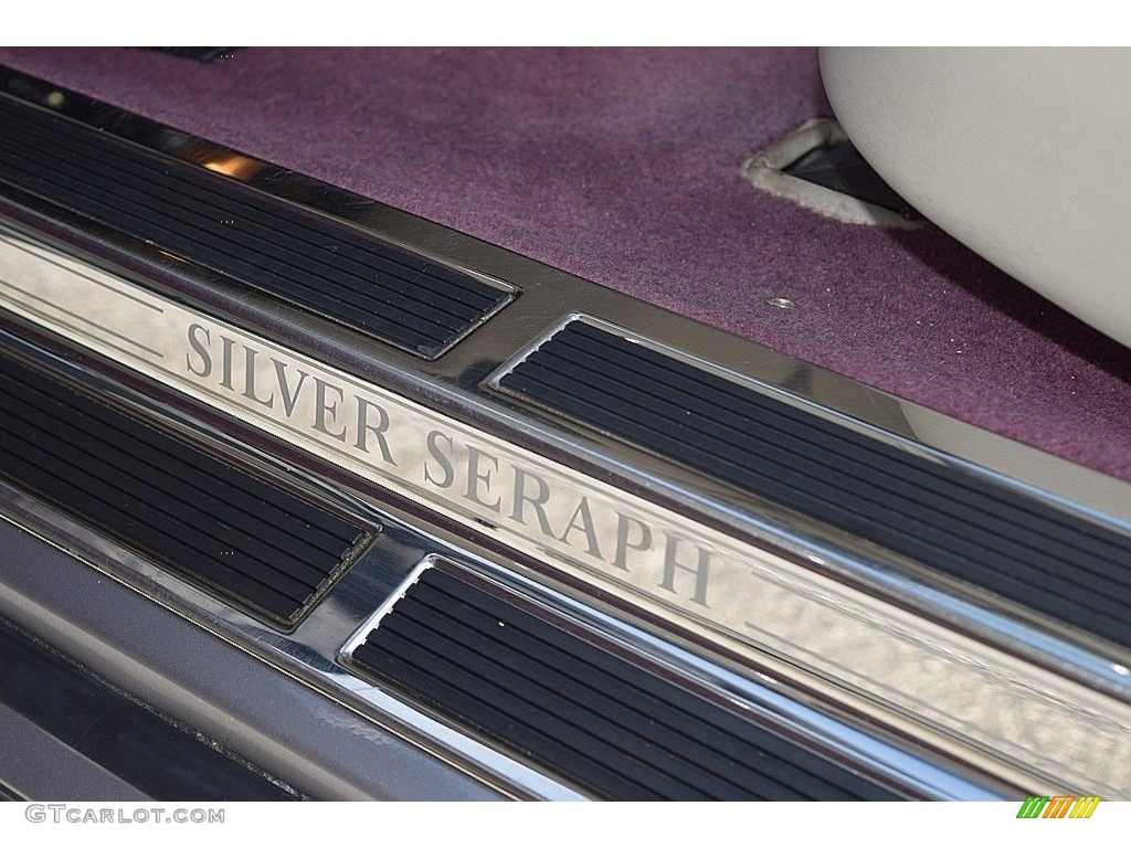 2000 Silver Seraph  - Silver Tempest / Cream/Burgundy photo #42