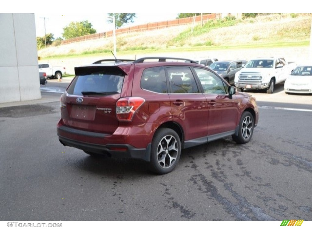 2014 Forester 2.0XT Touring - Venetian Red Pearl / Black photo #6