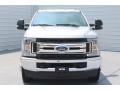 2019 Ingot Silver Ford F350 Super Duty XLT Crew Cab 4x4  photo #2