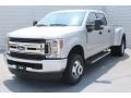 2019 Ingot Silver Ford F350 Super Duty XLT Crew Cab 4x4  photo #3