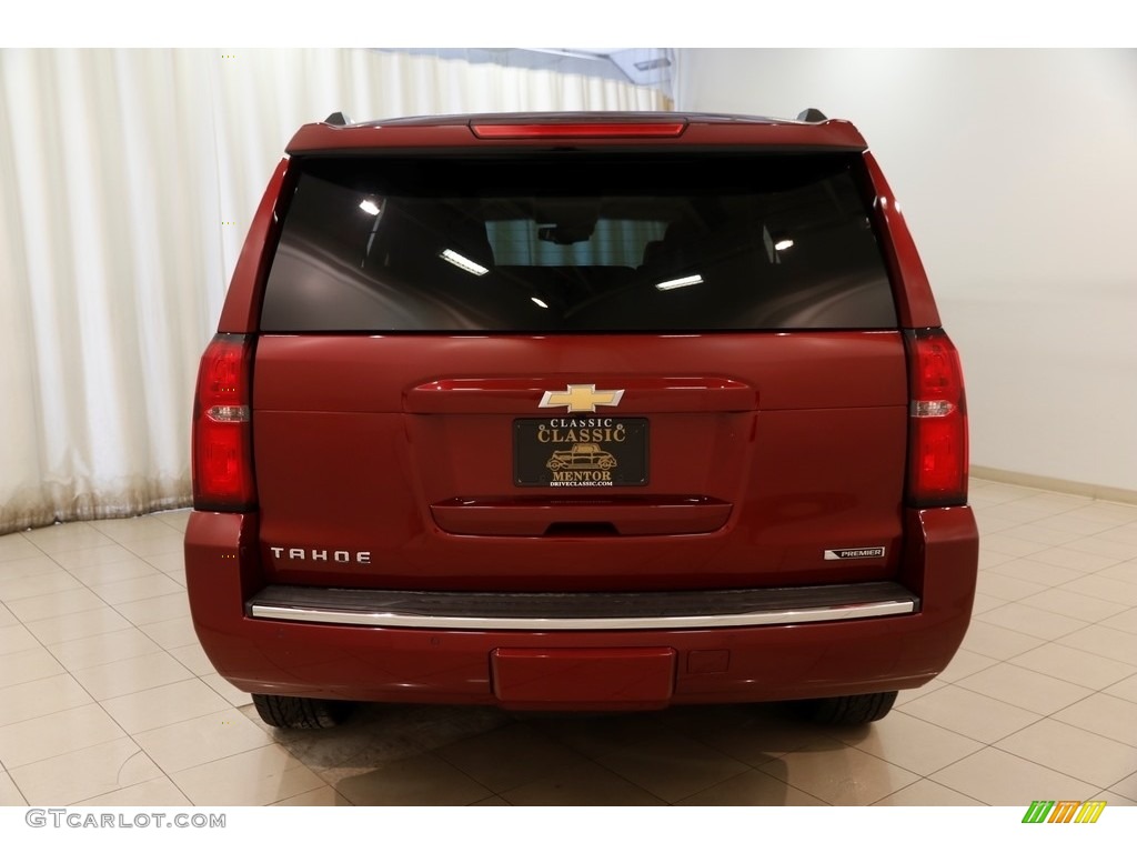 2017 Tahoe Premier 4WD - Siren Red Tintcoat / Cocoa/Dune photo #29