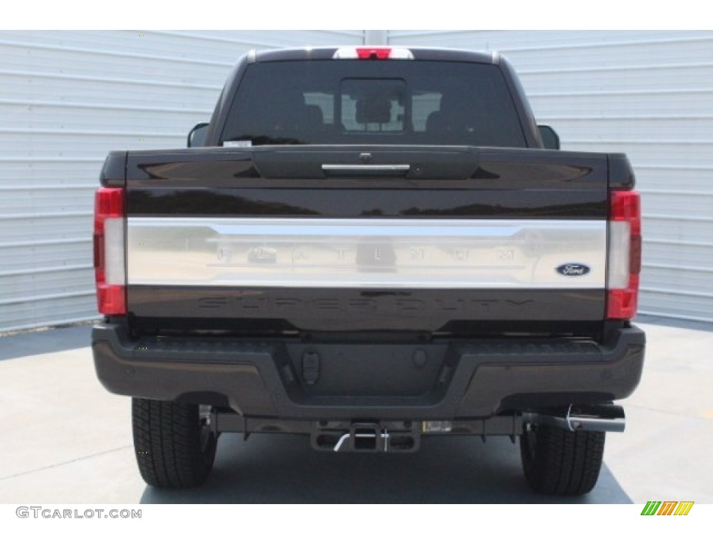 2019 F250 Super Duty Platinum Crew Cab 4x4 - Magma Red / Dark Marsala photo #8