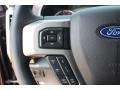 Dark Marsala 2019 Ford F250 Super Duty Platinum Crew Cab 4x4 Steering Wheel