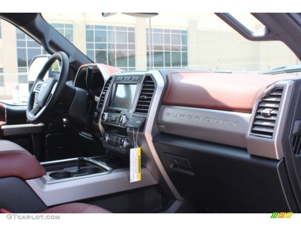 2019 F250 Super Duty Platinum Crew Cab 4x4 - Magma Red / Dark Marsala photo #32