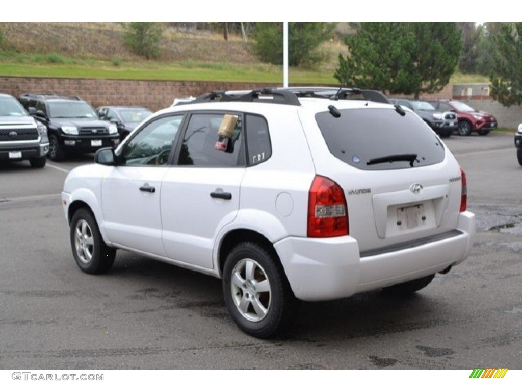 2006 Tucson GL - Nordic White / Gray photo #4