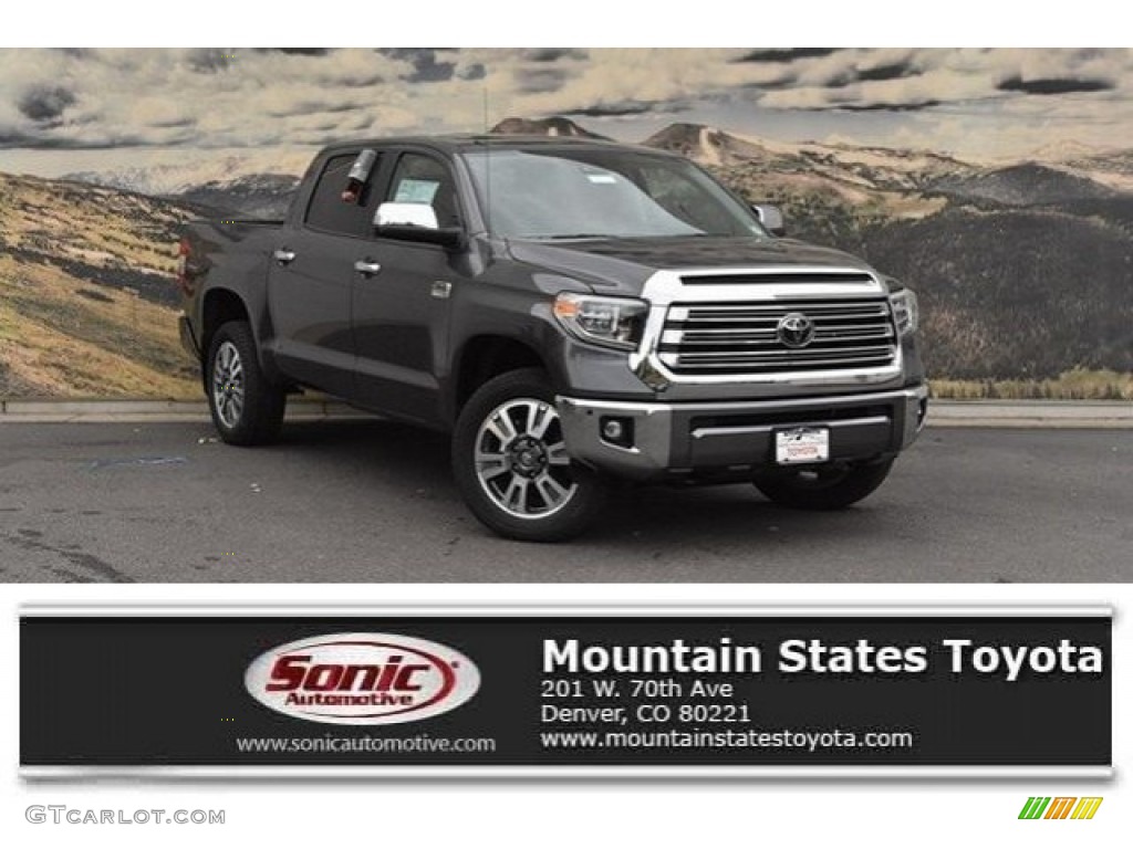 2019 Tundra 1794 Edition CrewMax 4x4 - Magnetic Gray Metallic / 1794 Edition Premium Brown photo #1