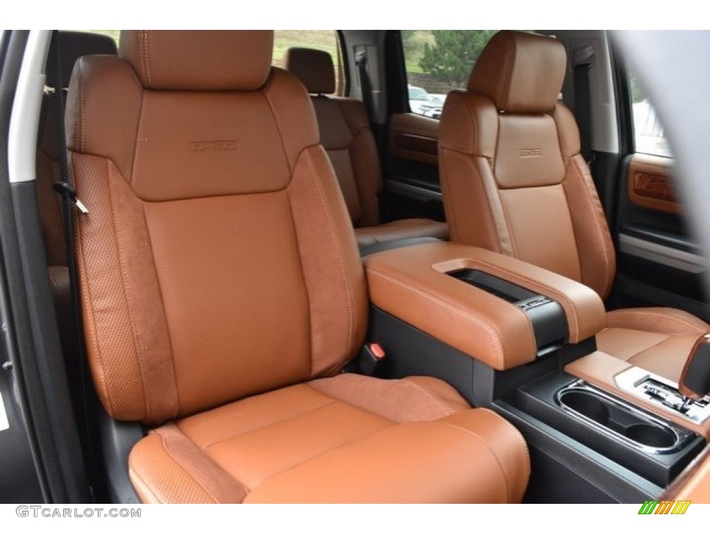 2019 Tundra 1794 Edition CrewMax 4x4 - Magnetic Gray Metallic / 1794 Edition Premium Brown photo #13