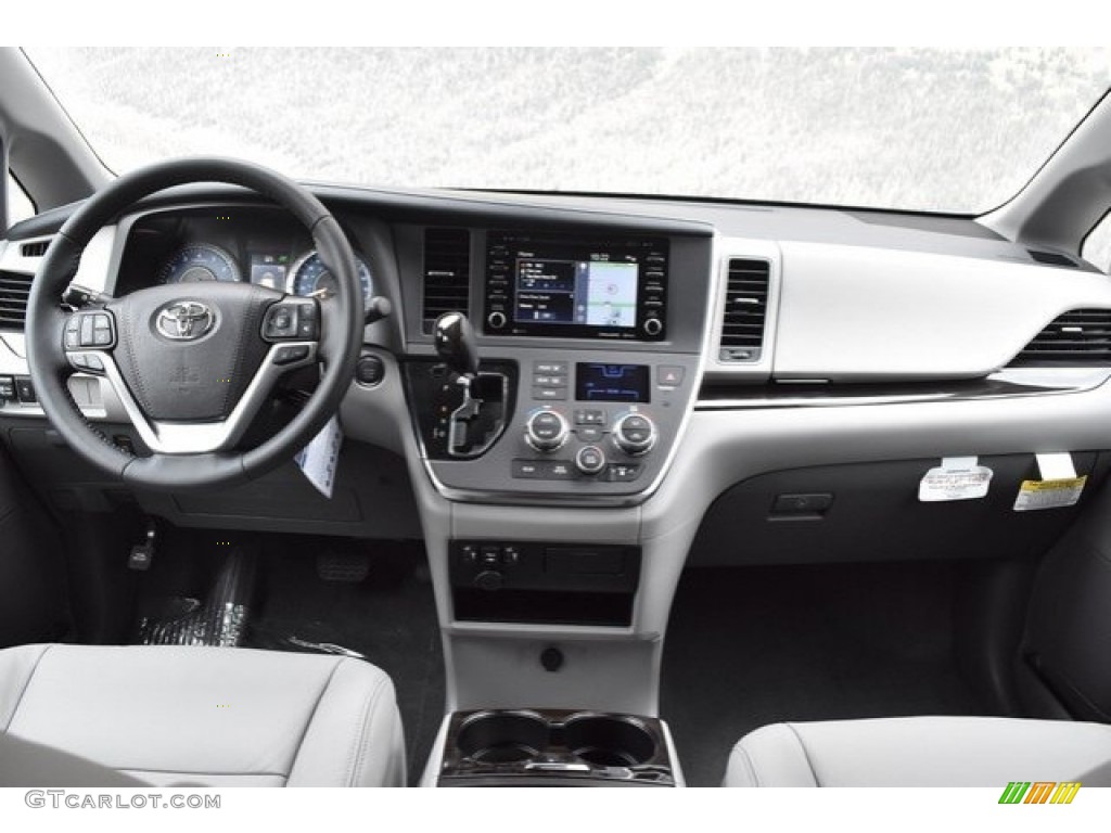 2019 Toyota Sienna XLE AWD Ash Dashboard Photo #129001077
