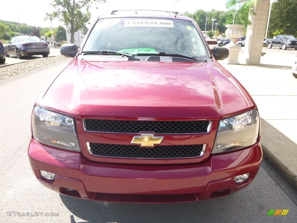 2009 TrailBlazer LT 4x4 - Red Jewel / Ebony photo #4