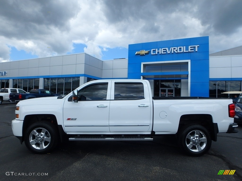 2017 Silverado 2500HD LT Crew Cab 4x4 - Summit White / Jet Black photo #3