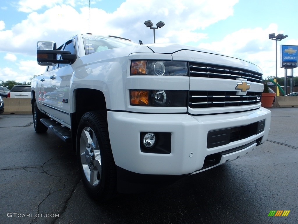 2017 Silverado 2500HD LT Crew Cab 4x4 - Summit White / Jet Black photo #11