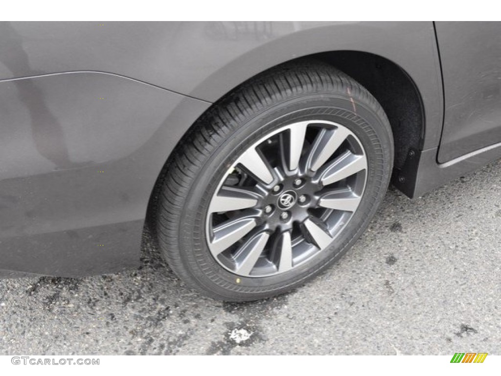 2019 Toyota Sienna XLE AWD Wheel Photo #129001500