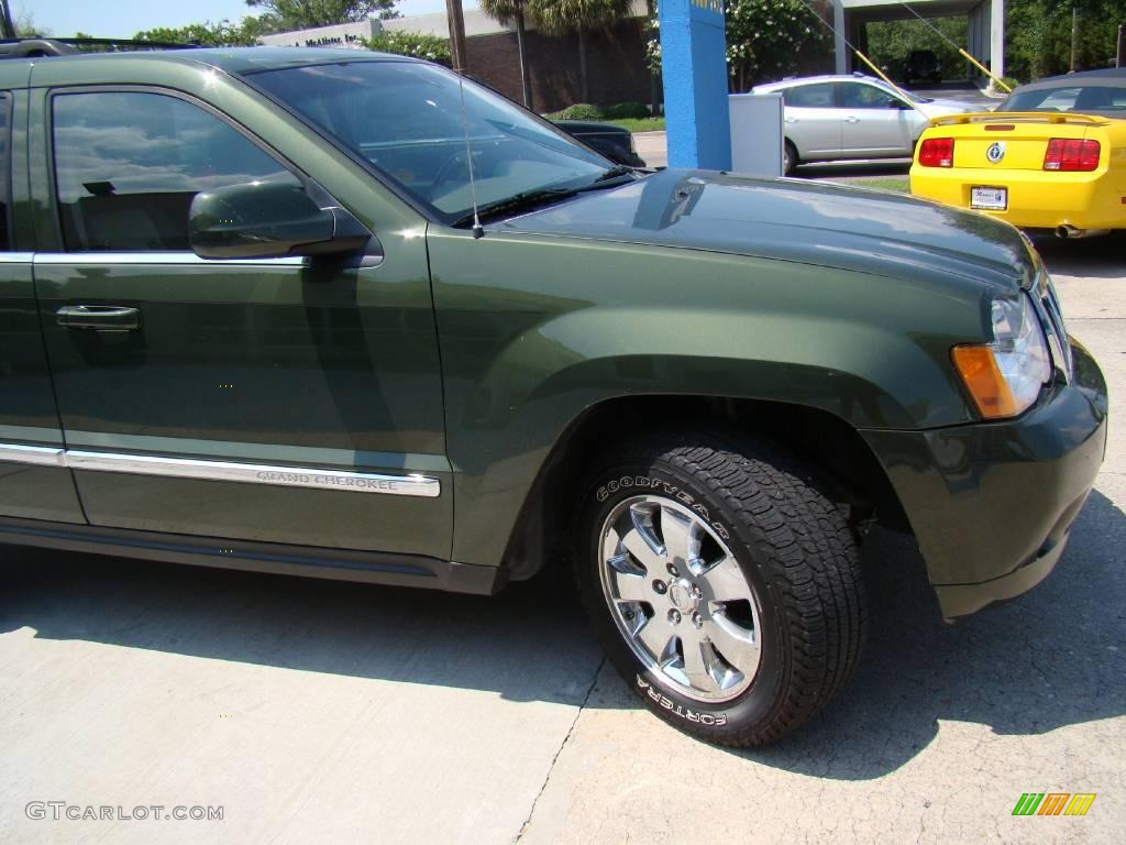2008 Grand Cherokee Limited - Jeep Green Metallic / Dark Khaki/Light Graystone photo #22