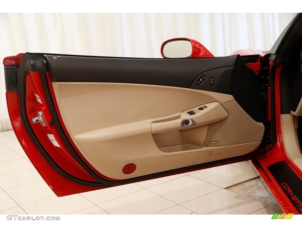2005 Corvette Coupe - Victory Red / Cashmere photo #4