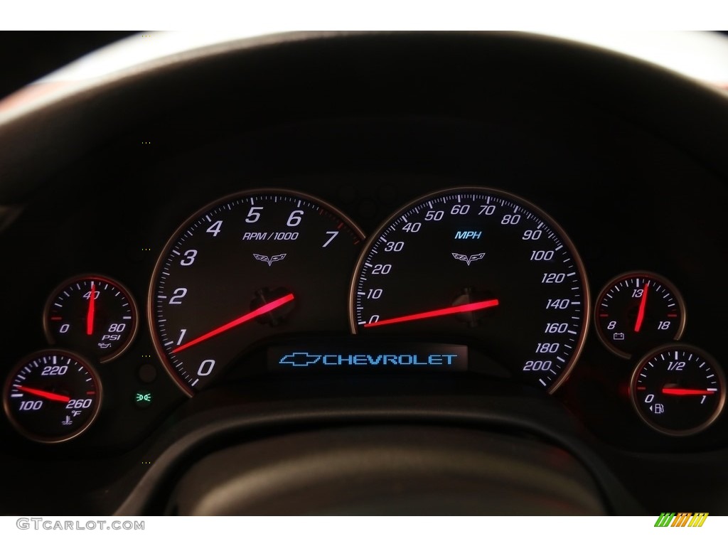 2005 Corvette Coupe - Victory Red / Cashmere photo #10