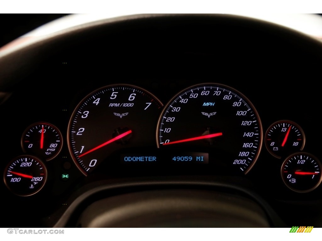 2005 Corvette Coupe - Victory Red / Cashmere photo #11