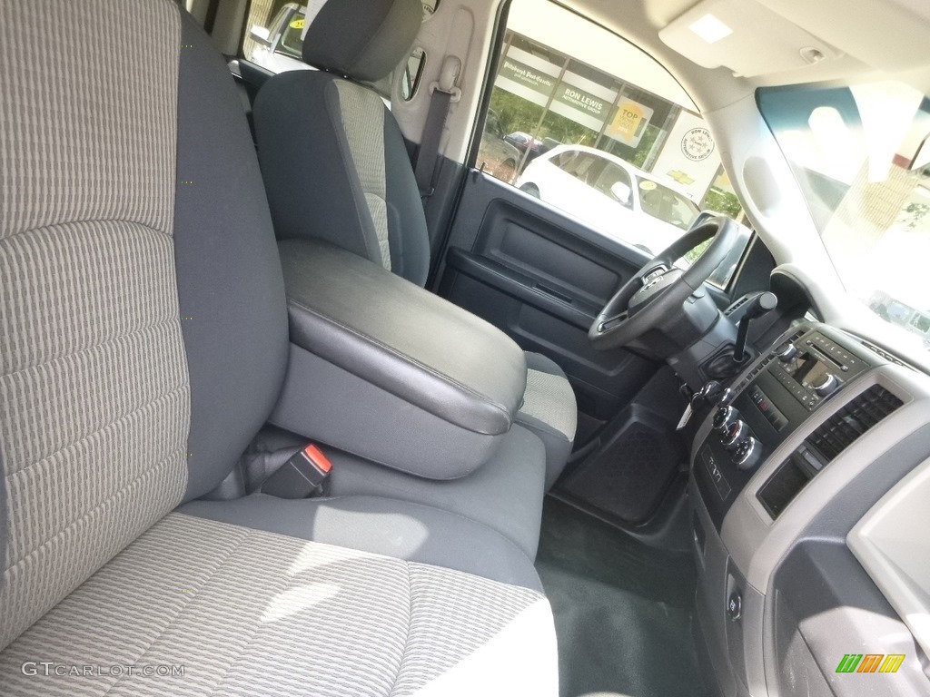 2012 Ram 1500 ST Quad Cab 4x4 - True Blue Pearl / Dark Slate Gray/Medium Graystone photo #11