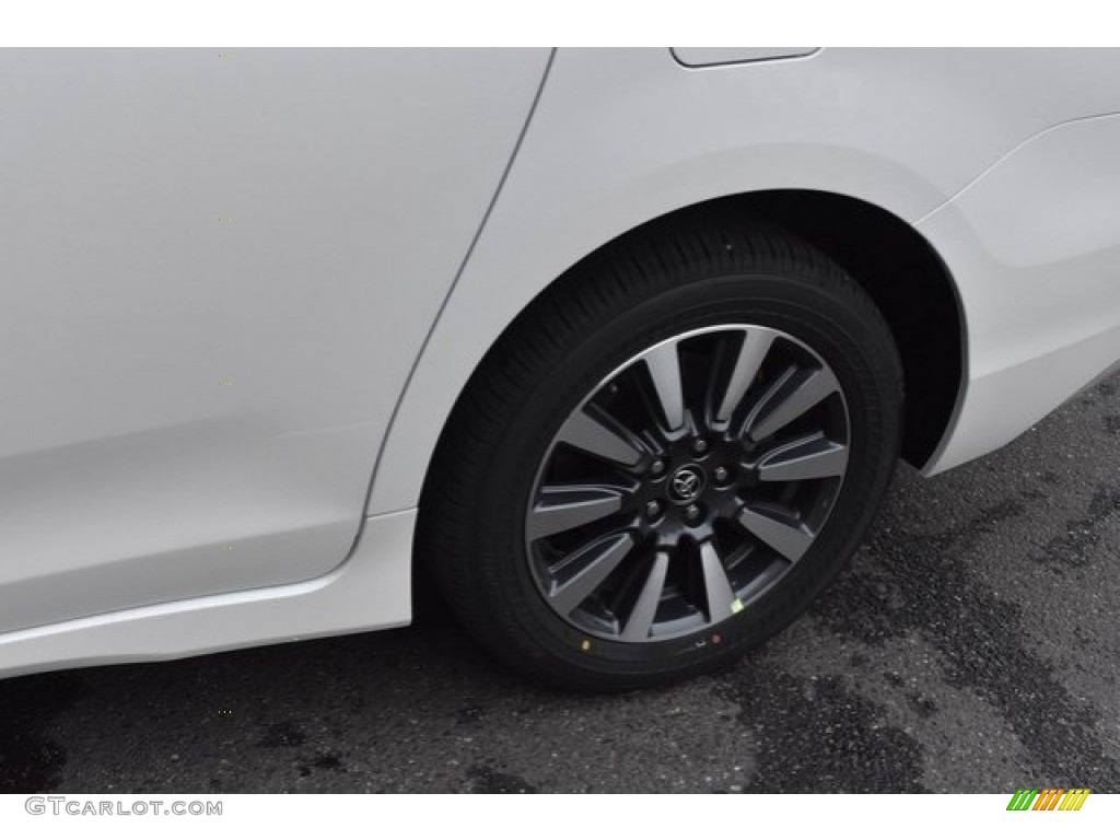 2019 Sienna XLE AWD - Blizzard Pearl White / Ash photo #38
