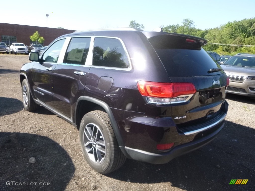 2018 Grand Cherokee Limited 4x4 - Sangria Metallic / Black/Light Frost Beige photo #2