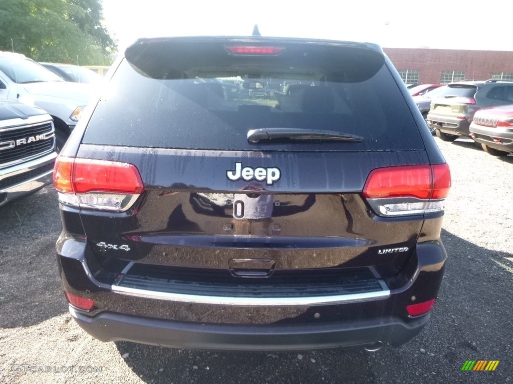 2018 Grand Cherokee Limited 4x4 - Sangria Metallic / Black/Light Frost Beige photo #3