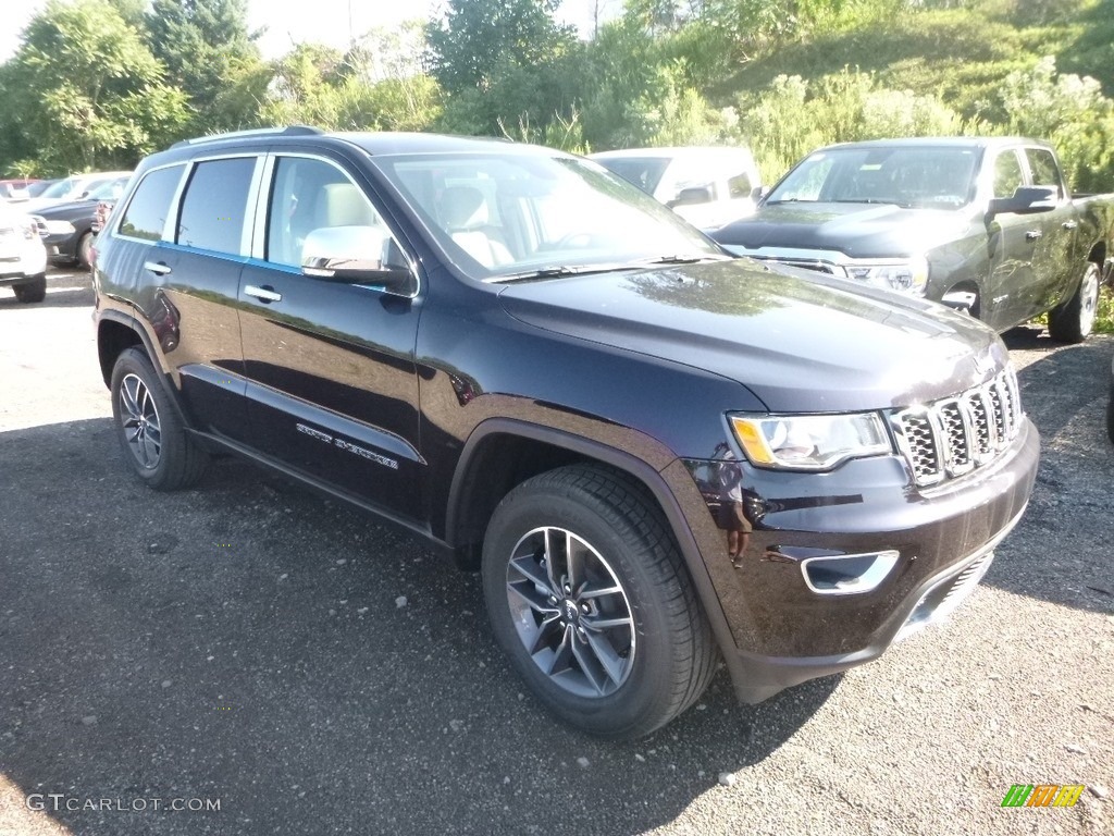 2018 Grand Cherokee Limited 4x4 - Sangria Metallic / Black/Light Frost Beige photo #6