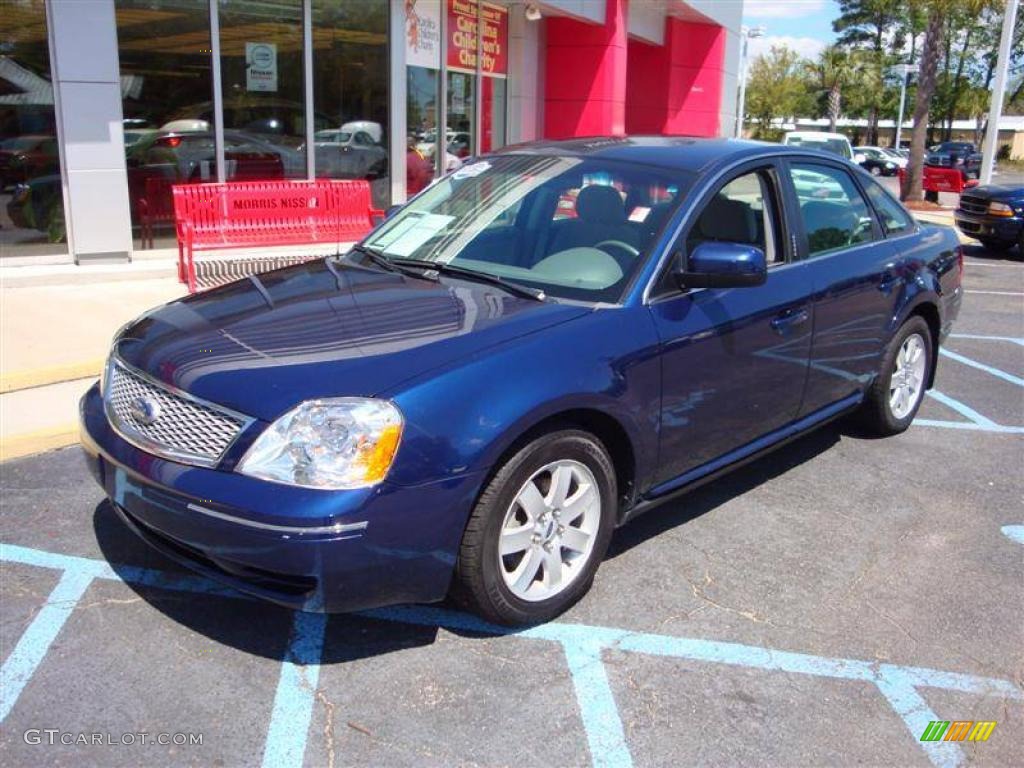 2007 Five Hundred SEL - Dark Blue Pearl Metallic / Shale photo #2