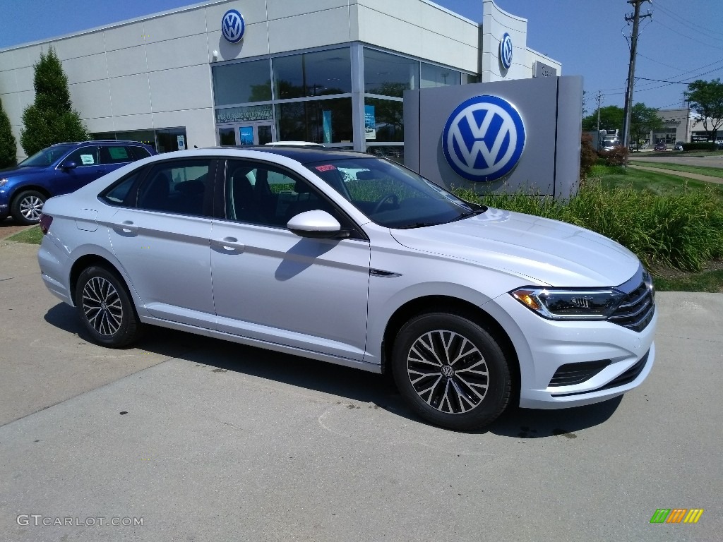 2019 Jetta SEL - White Silver Metallic / Titan Black photo #2