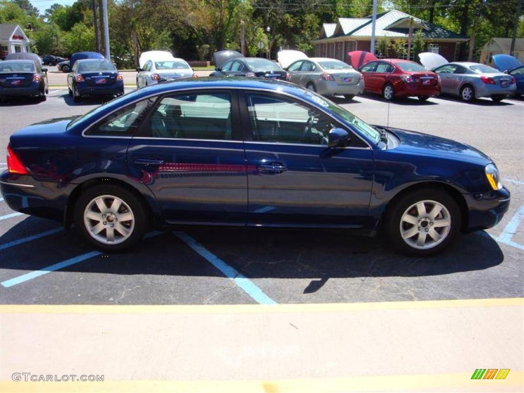 2007 Five Hundred SEL - Dark Blue Pearl Metallic / Shale photo #5