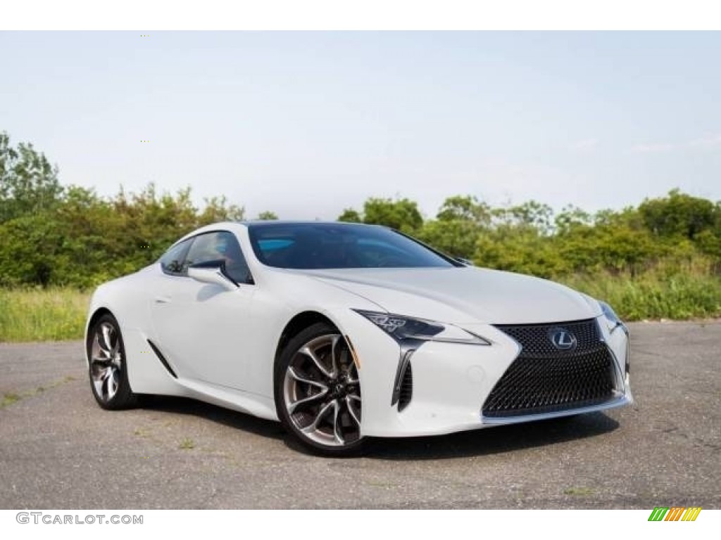 2018 LC 500 - Ultra White / Rioja Red photo #1