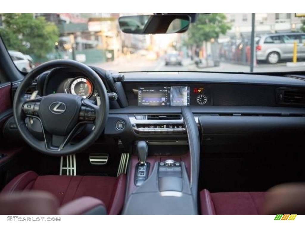 2018 Lexus LC 500 Rioja Red Dashboard Photo #129005637