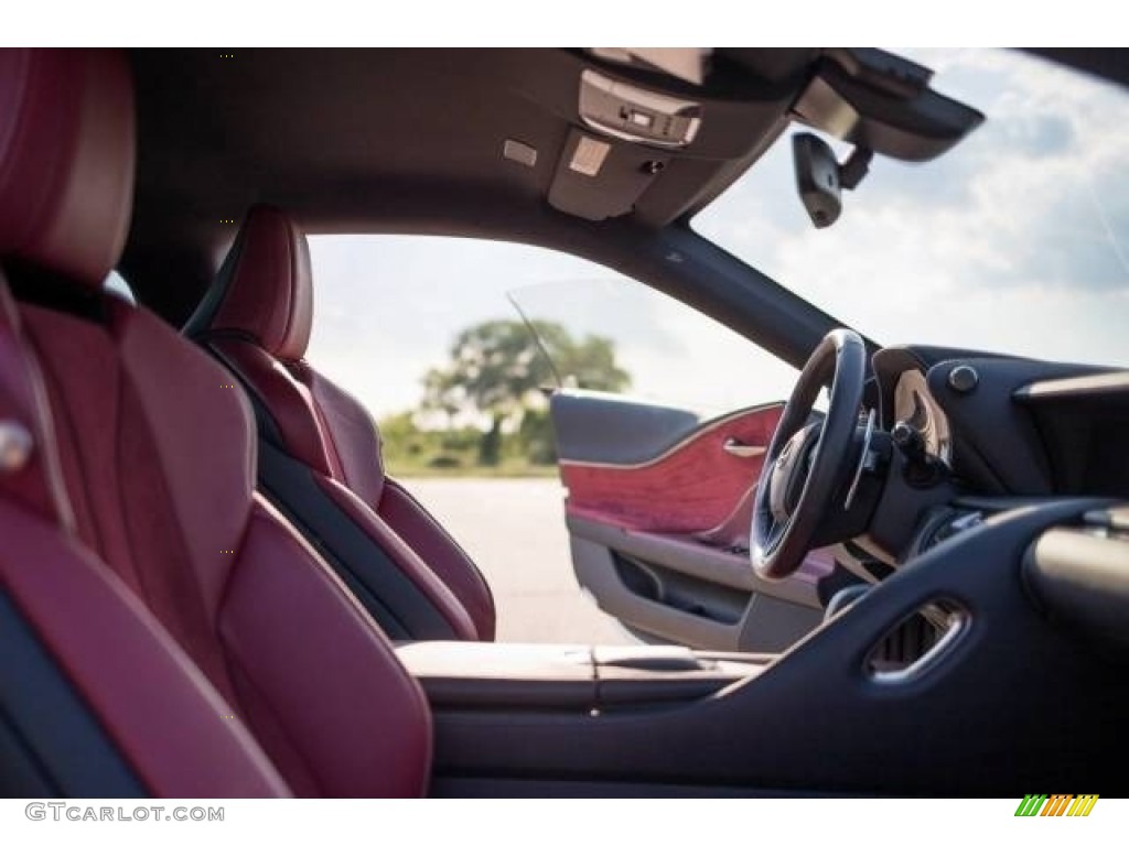 2018 LC 500 - Ultra White / Rioja Red photo #4