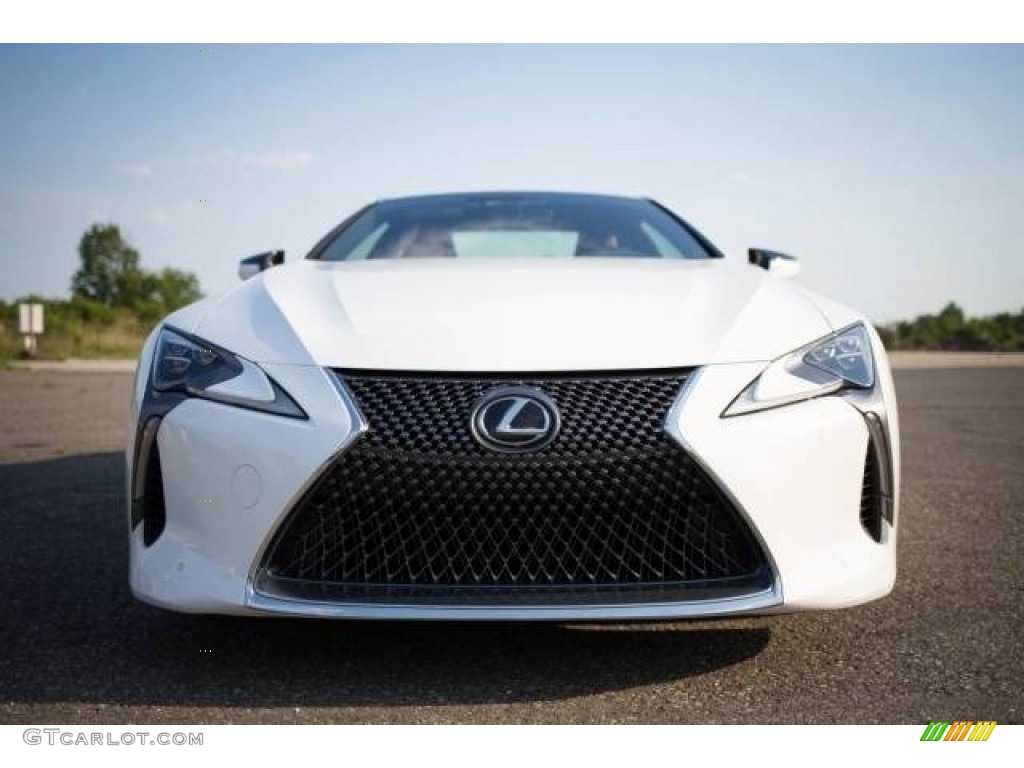 2018 LC 500 - Ultra White / Rioja Red photo #8