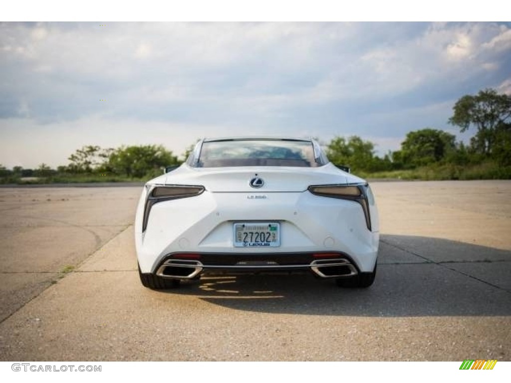 2018 LC 500 - Ultra White / Rioja Red photo #9