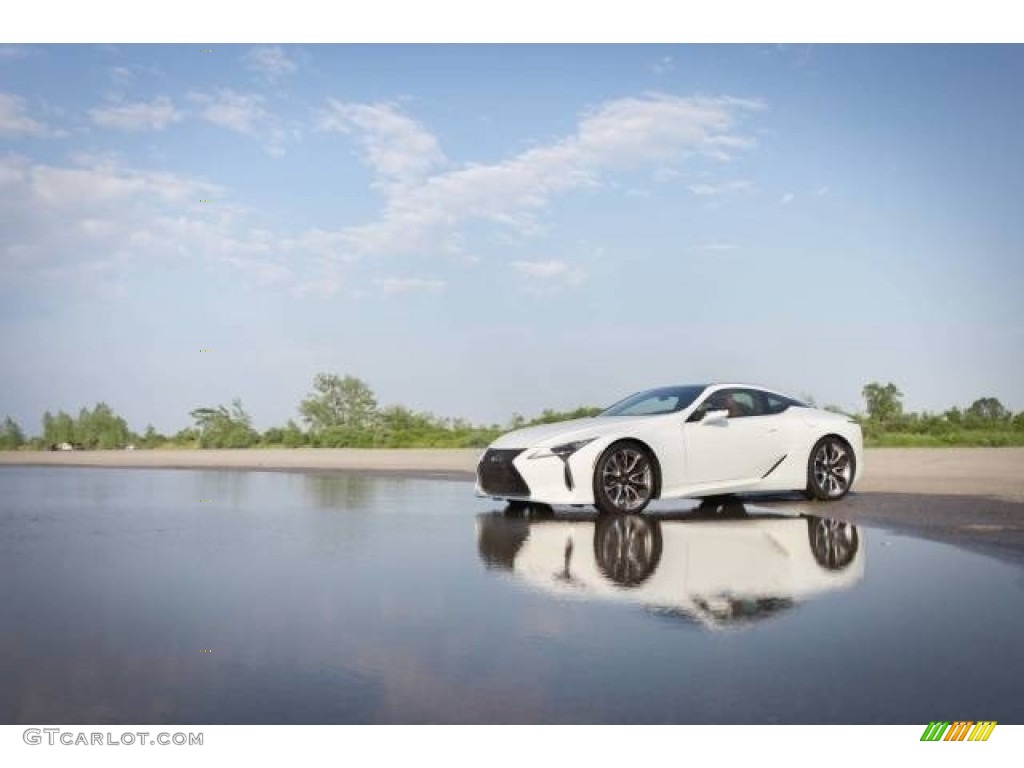 2018 LC 500 - Ultra White / Rioja Red photo #11