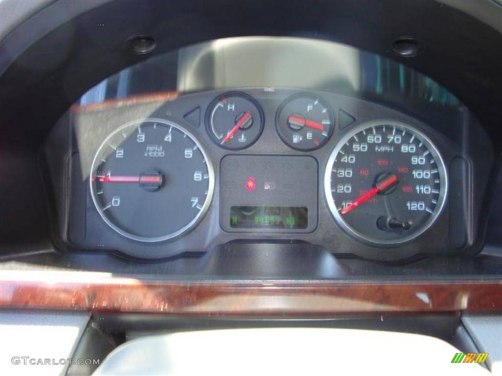 2007 Five Hundred SEL - Dark Blue Pearl Metallic / Shale photo #13