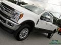 2019 White Platinum Ford F250 Super Duty King Ranch Crew Cab 4x4  photo #37