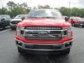 2018 Race Red Ford F150 XLT SuperCrew  photo #2