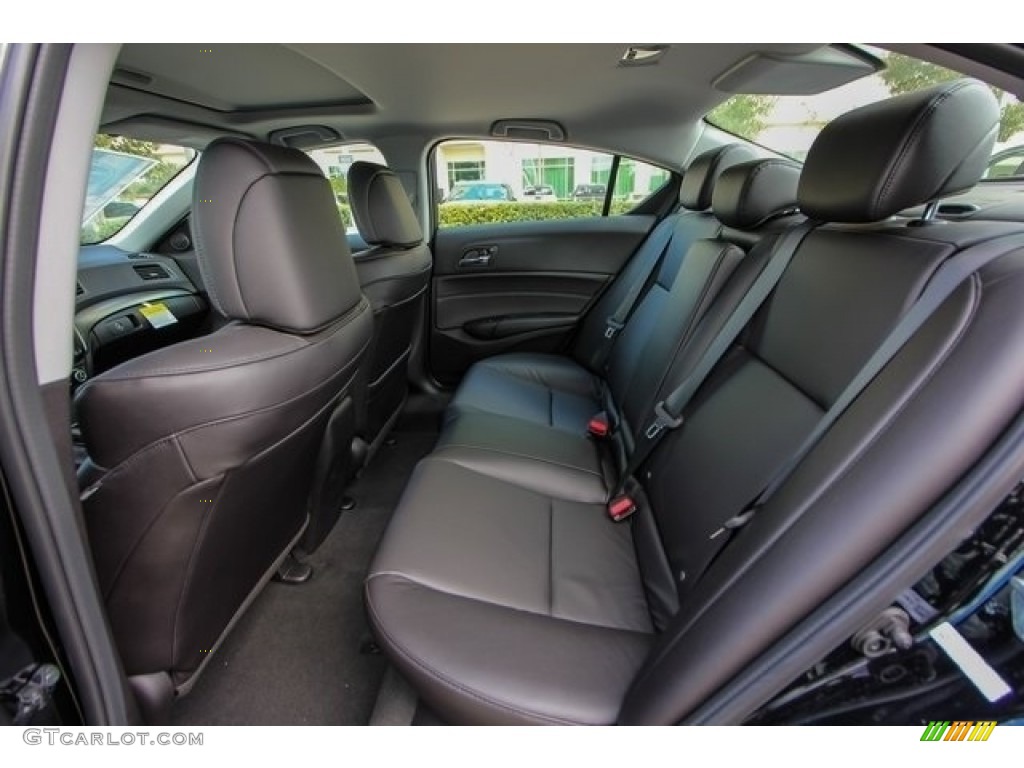 Ebony Interior 2018 Acura ILX Special Edition Photo #129010485