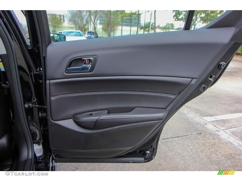 2018 Acura ILX Special Edition Ebony Door Panel Photo #129010504