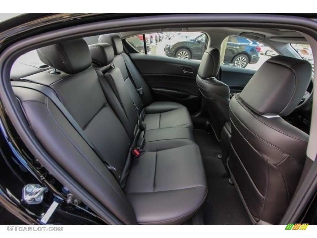 Ebony Interior 2018 Acura ILX Special Edition Photo #129010524