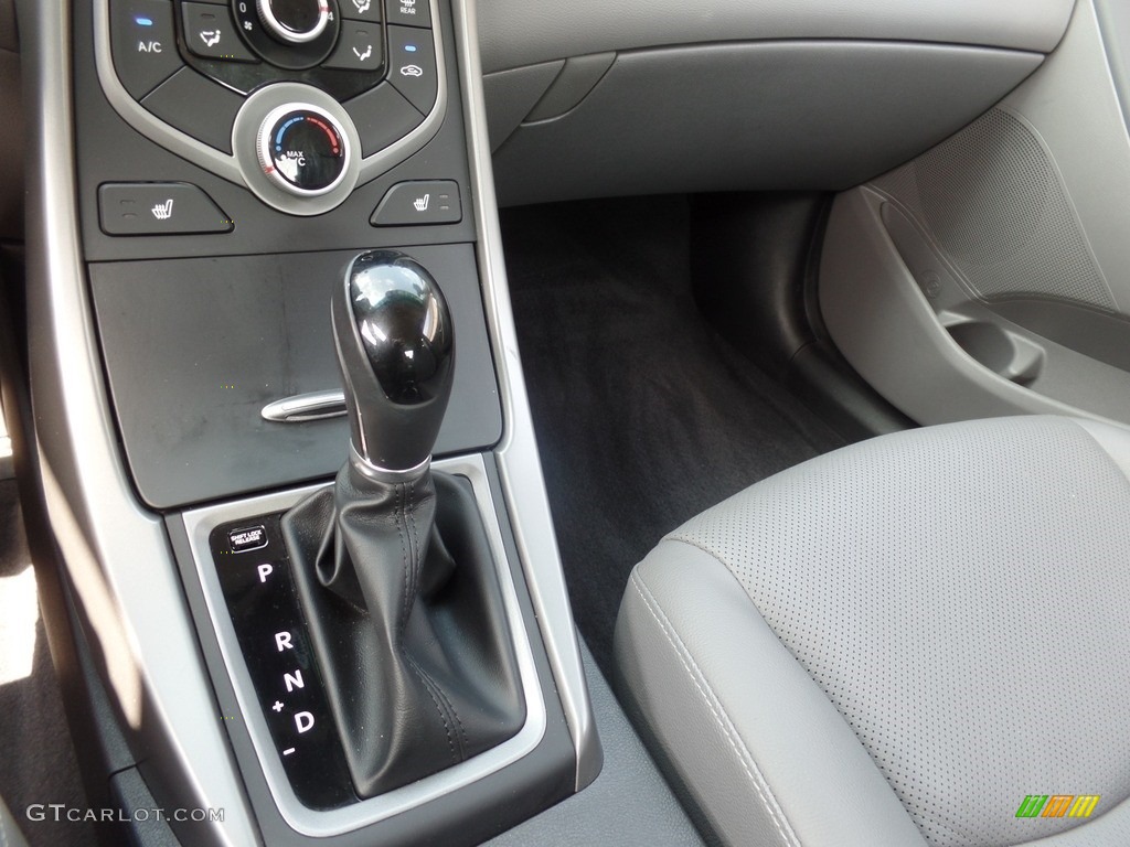 2015 Elantra Limited Sedan - Lakeside Blue / Gray photo #19