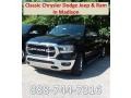 2019 Diamond Black Crystal Pearl Ram 1500 Big Horn Crew Cab 4x4  photo #1