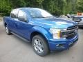 2018 Lightning Blue Ford F150 XLT SuperCrew 4x4  photo #2