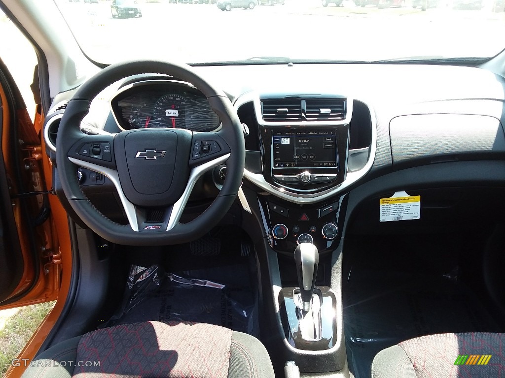2018 Sonic LT Hatchback - Orange Burst Metallic / Jet Black photo #4