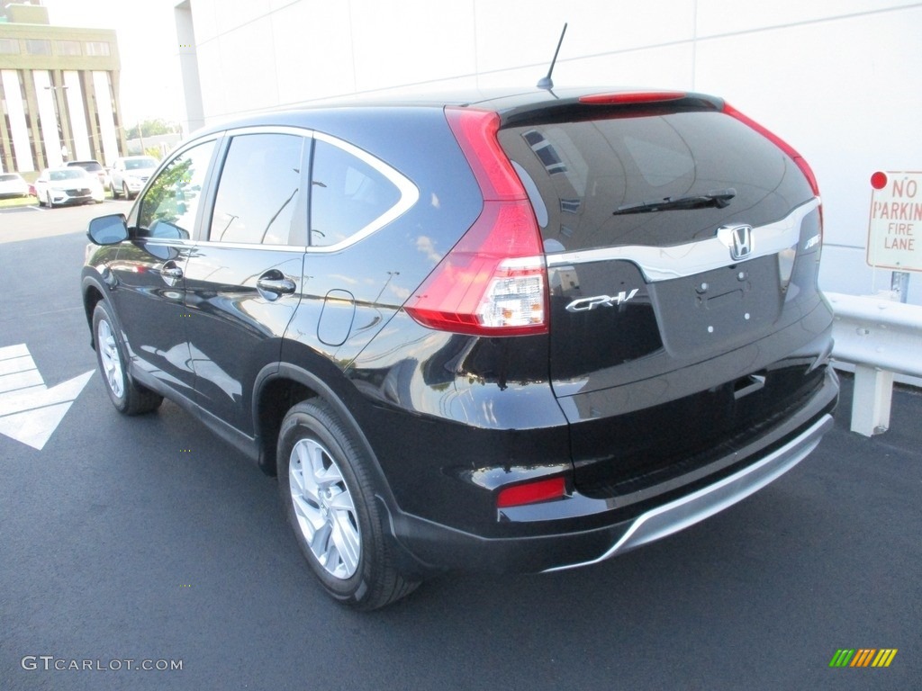 2016 CR-V EX AWD - Crystal Black Pearl / Black photo #3