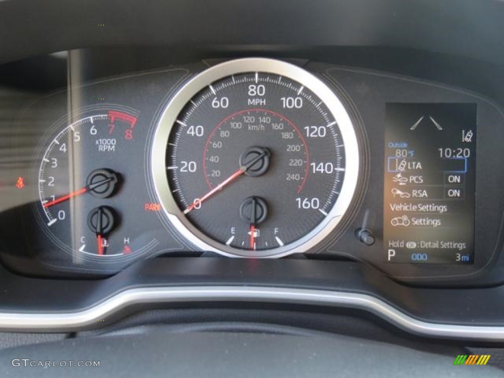 2019 Toyota Corolla Hatchback SE Gauges Photo #129013494