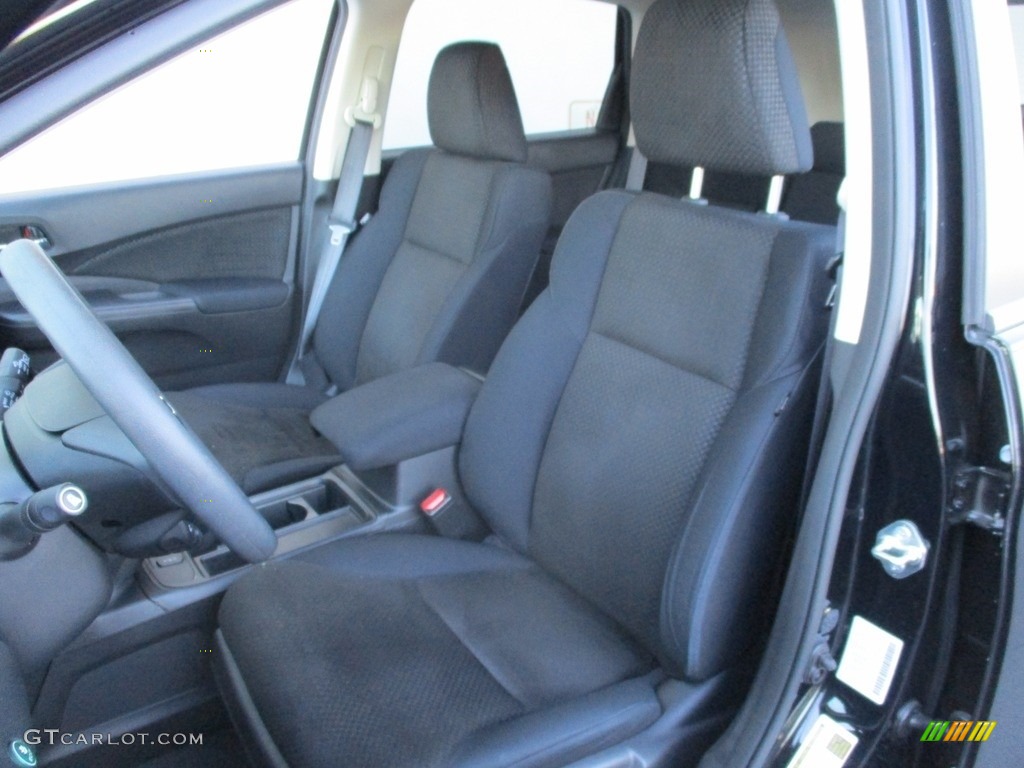 2016 CR-V EX AWD - Crystal Black Pearl / Black photo #12