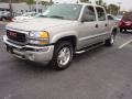 2006 Silver Birch Metallic GMC Sierra 1500 SLT Crew Cab 4x4  photo #2